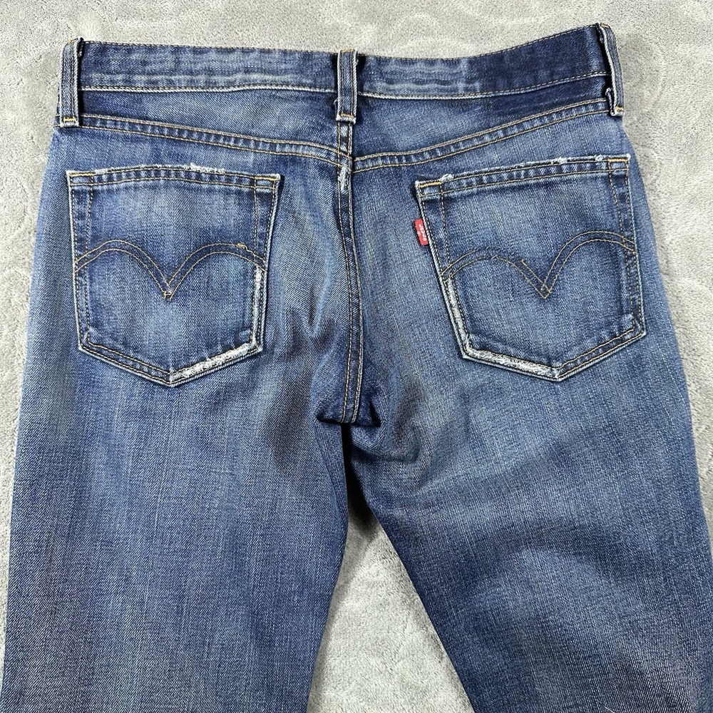 Vintage LEVI'S Jeans Womens 28 90's Made in USA Premium Ultimate Bootcut Y2K - Picture 3 of 13
